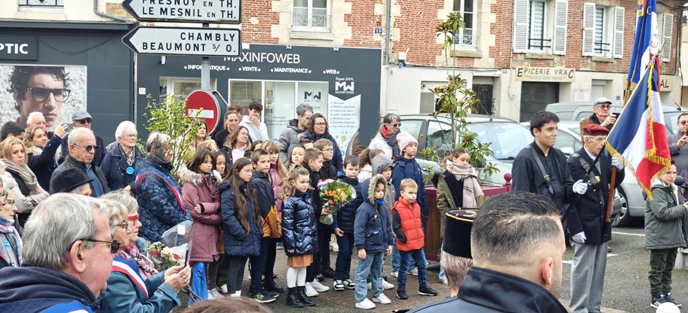 Chant de la Marseillaise par les enfants