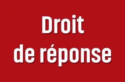 Droit de reponse